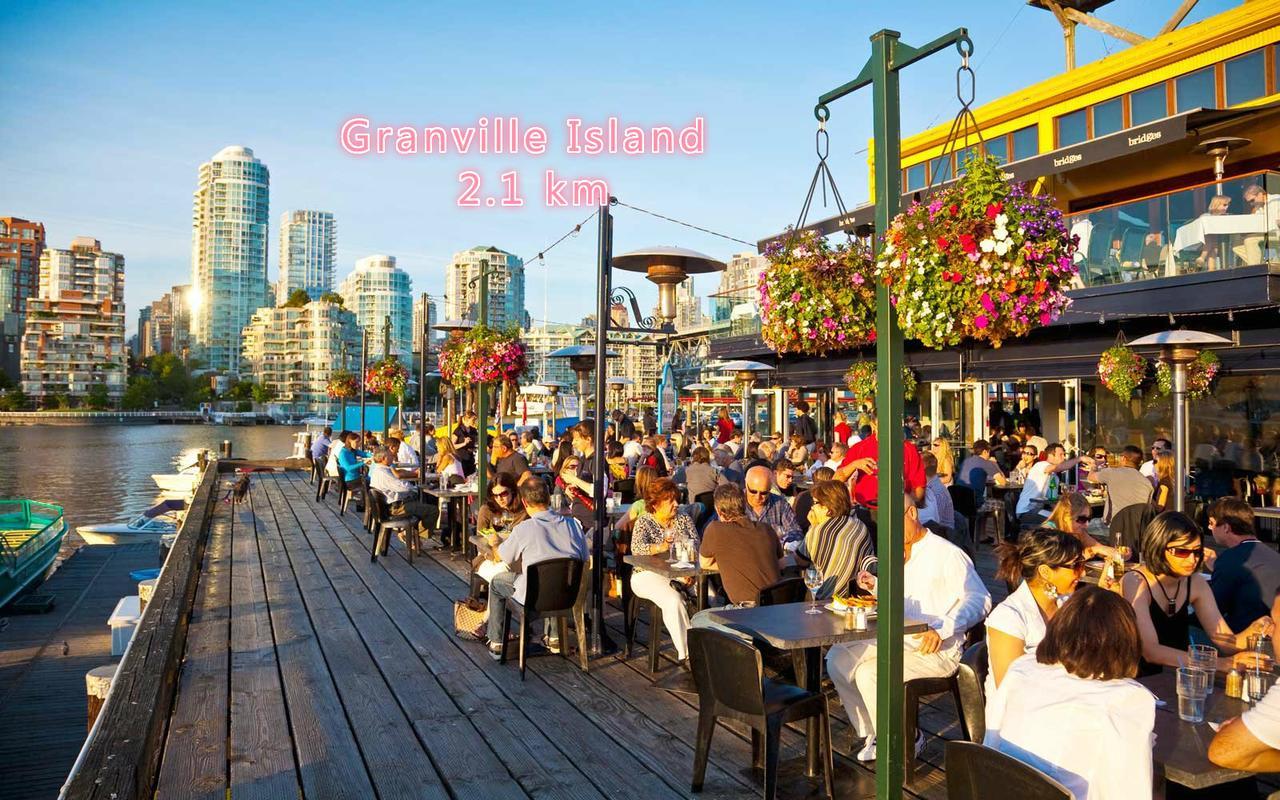 Robson & Granville Luxury Suite Vancouver Dış mekan fotoğraf